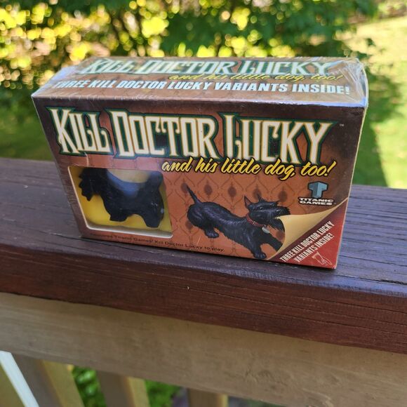 Titanic Games KILL DOCTOR LUCKY AND HIS LITTLE DOG TOO Expansion Pack New Sealed - Picture 1 of 4